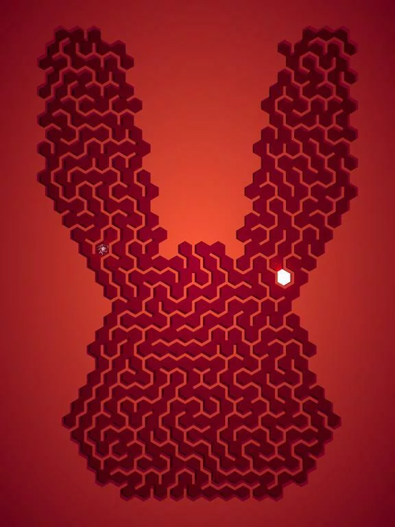 Изображение игры: Maze: path of light