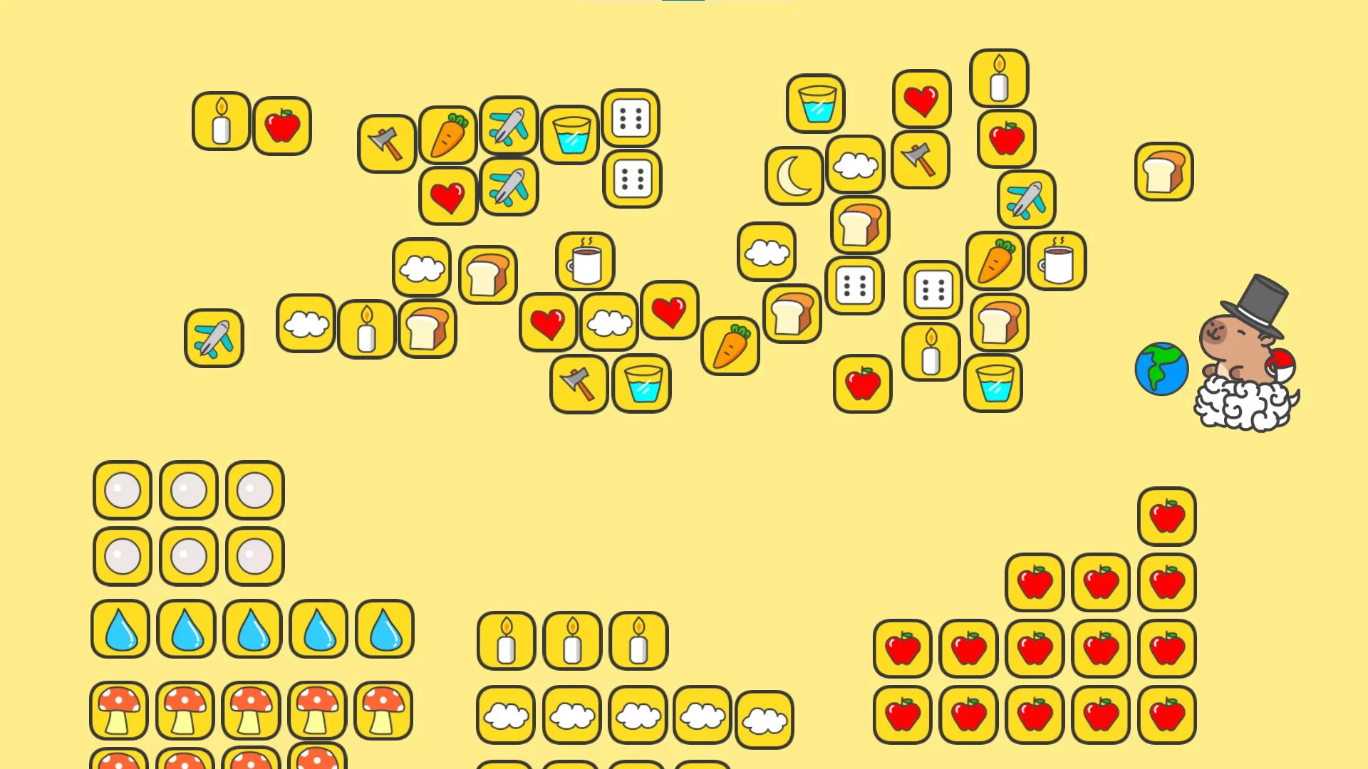 Изображение игры: The Organized Capy God