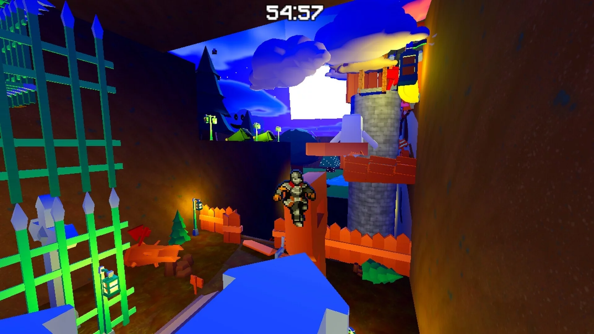 Изображение игры: Knight Jump - 60 Minutes to Hell and Back