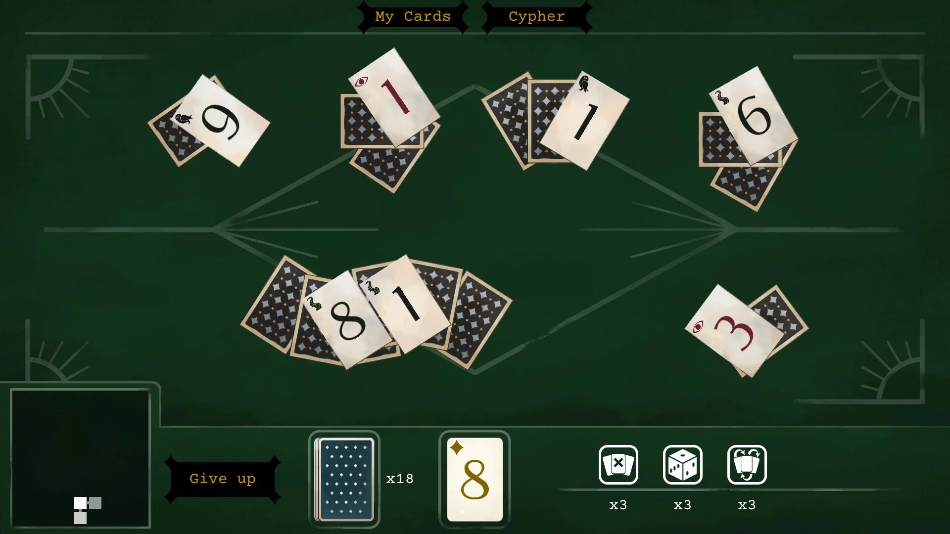 Изображение игры: Solitaire of Stygian Shadows