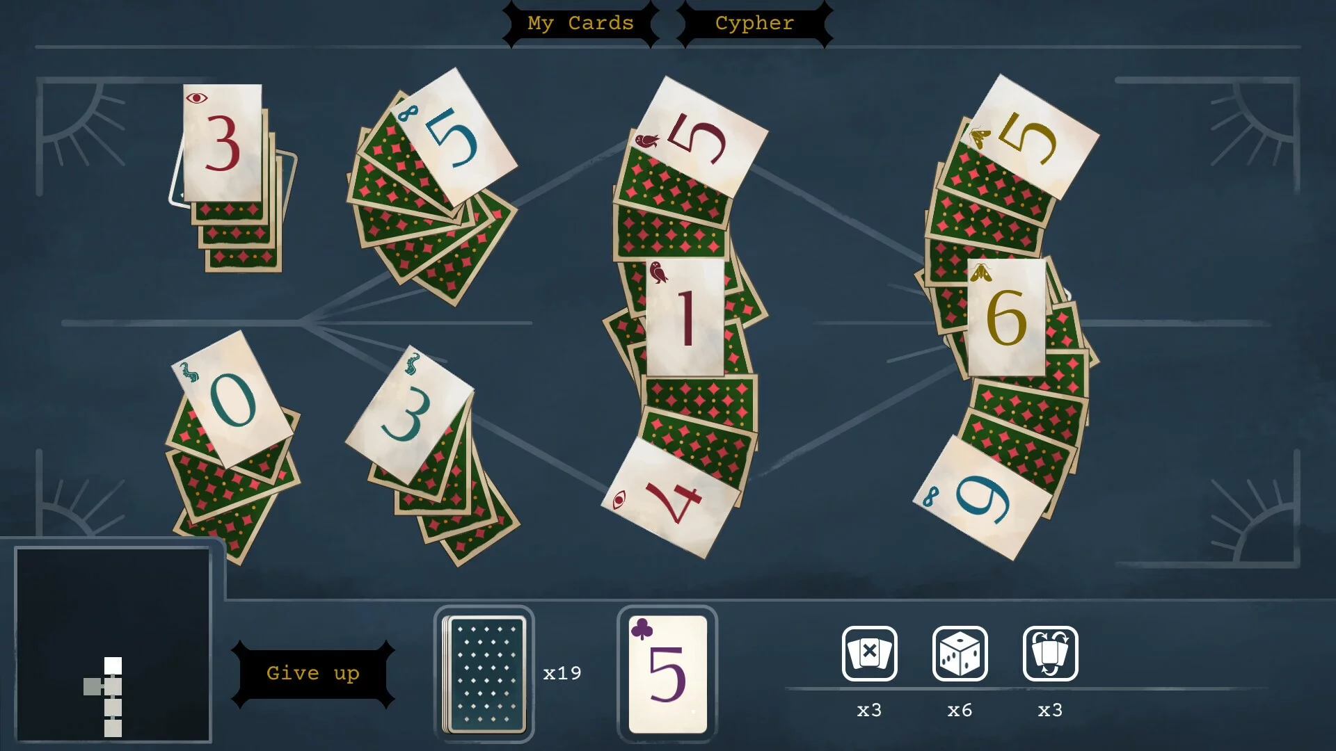 Изображение игры: Solitaire of Stygian Shadows
