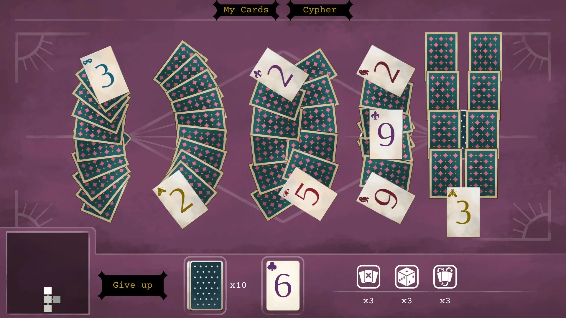 Изображение игры: Solitaire of Stygian Shadows