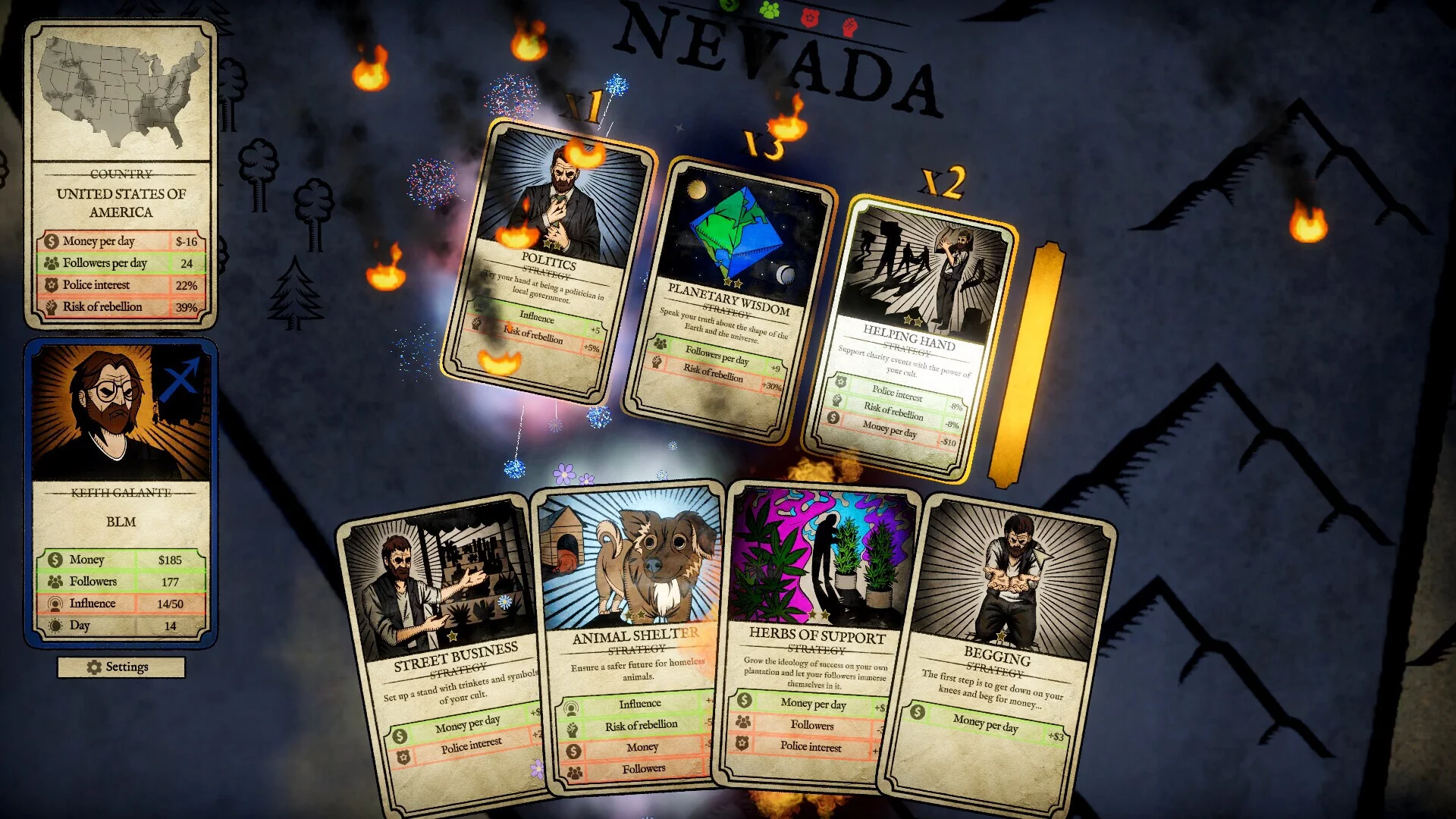 Изображение игры: Cult Leader Simulator
