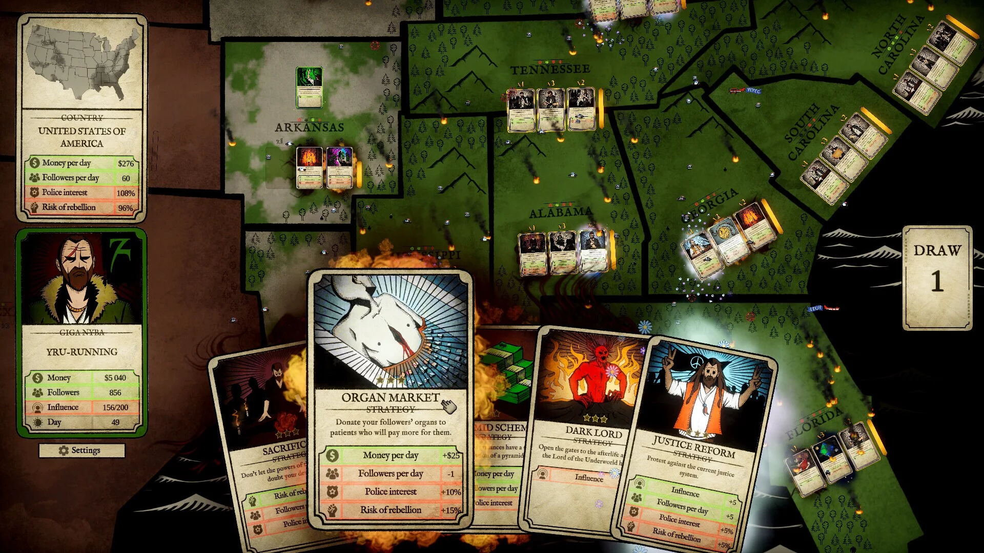 Изображение игры: Cult Leader Simulator
