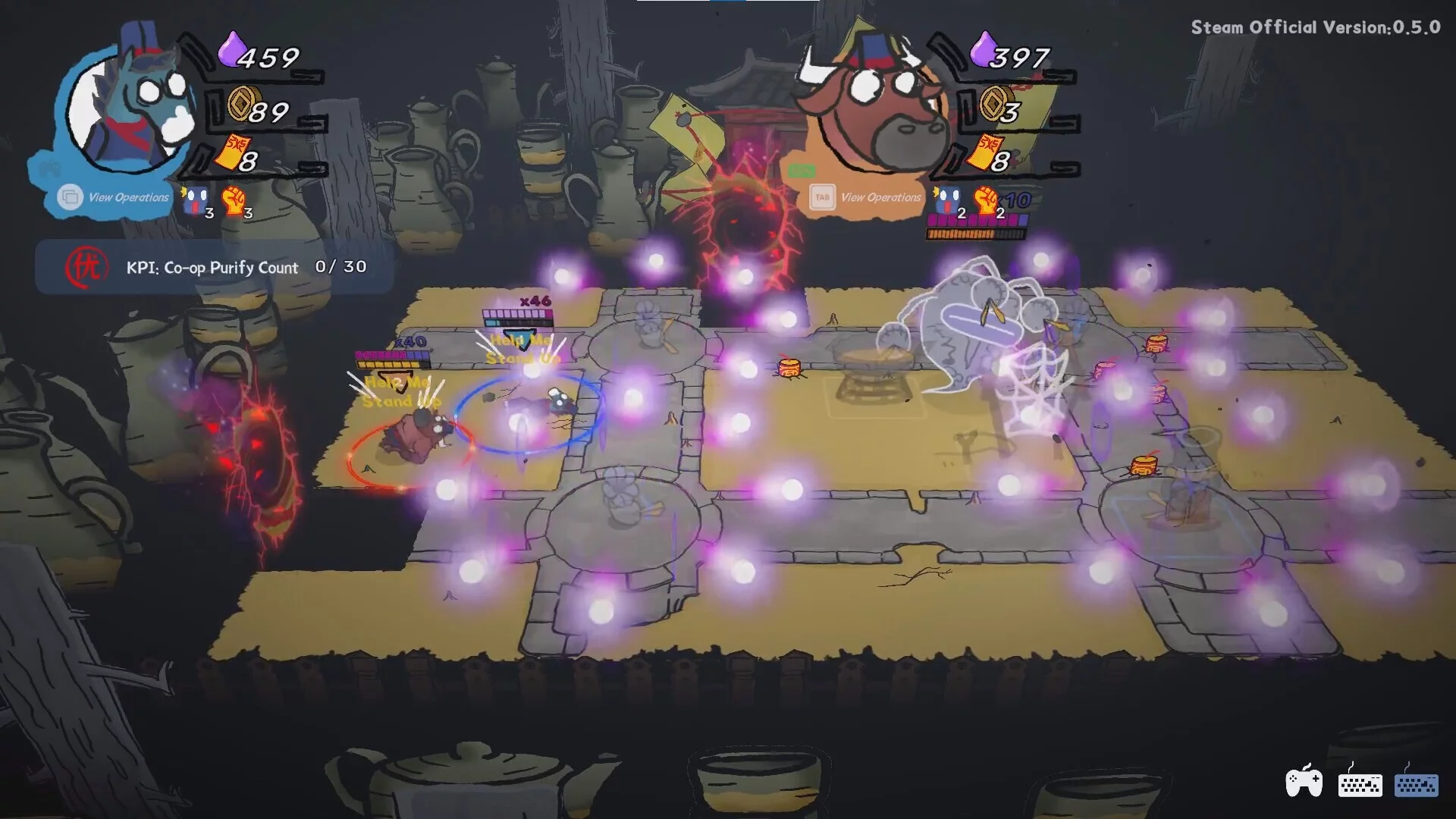 Изображение игры: Ox & Horse Work in Hell