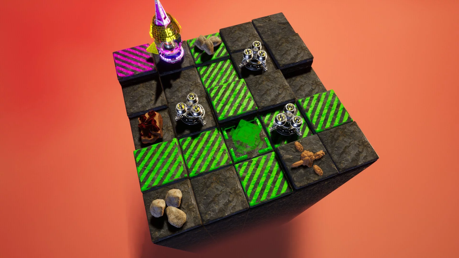 Изображение игры: SHAFTED