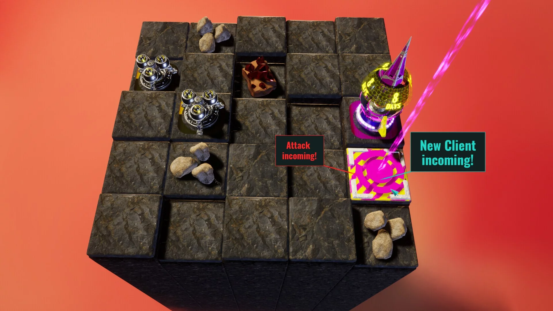 Изображение игры: SHAFTED