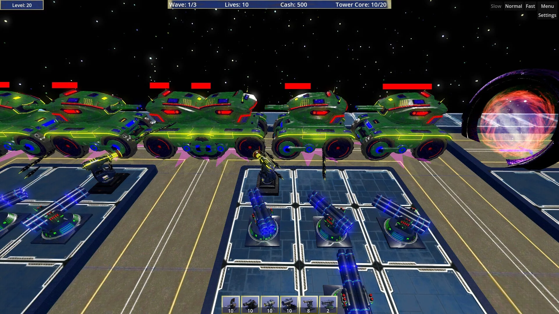 Изображение игры: Galaxy Defenders (Classic TD)