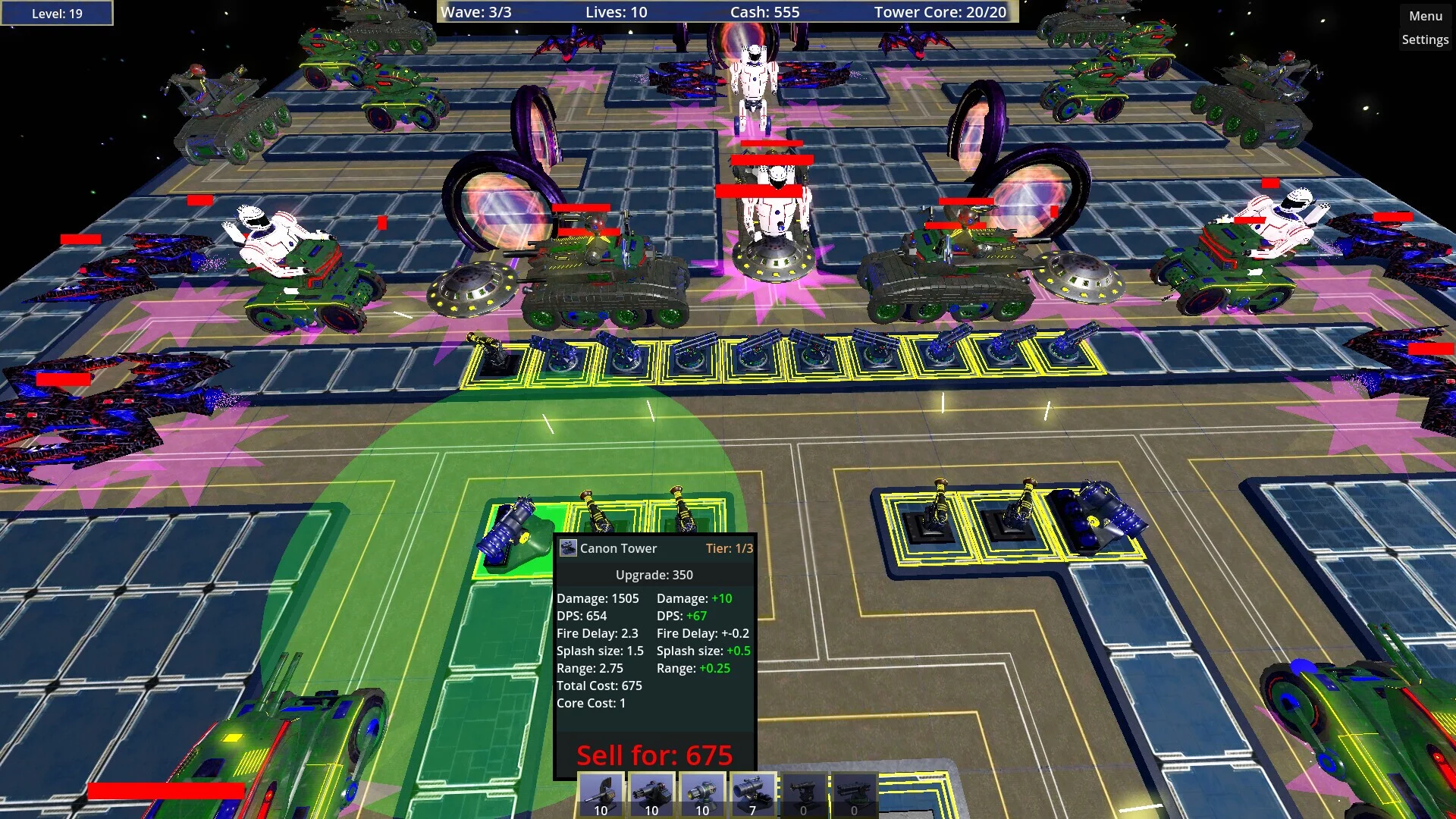Изображение игры: Galaxy Defenders (Classic TD)