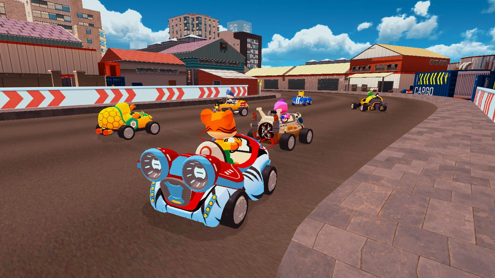 Изображение игры: MEGARACER QUANTUMRUSH