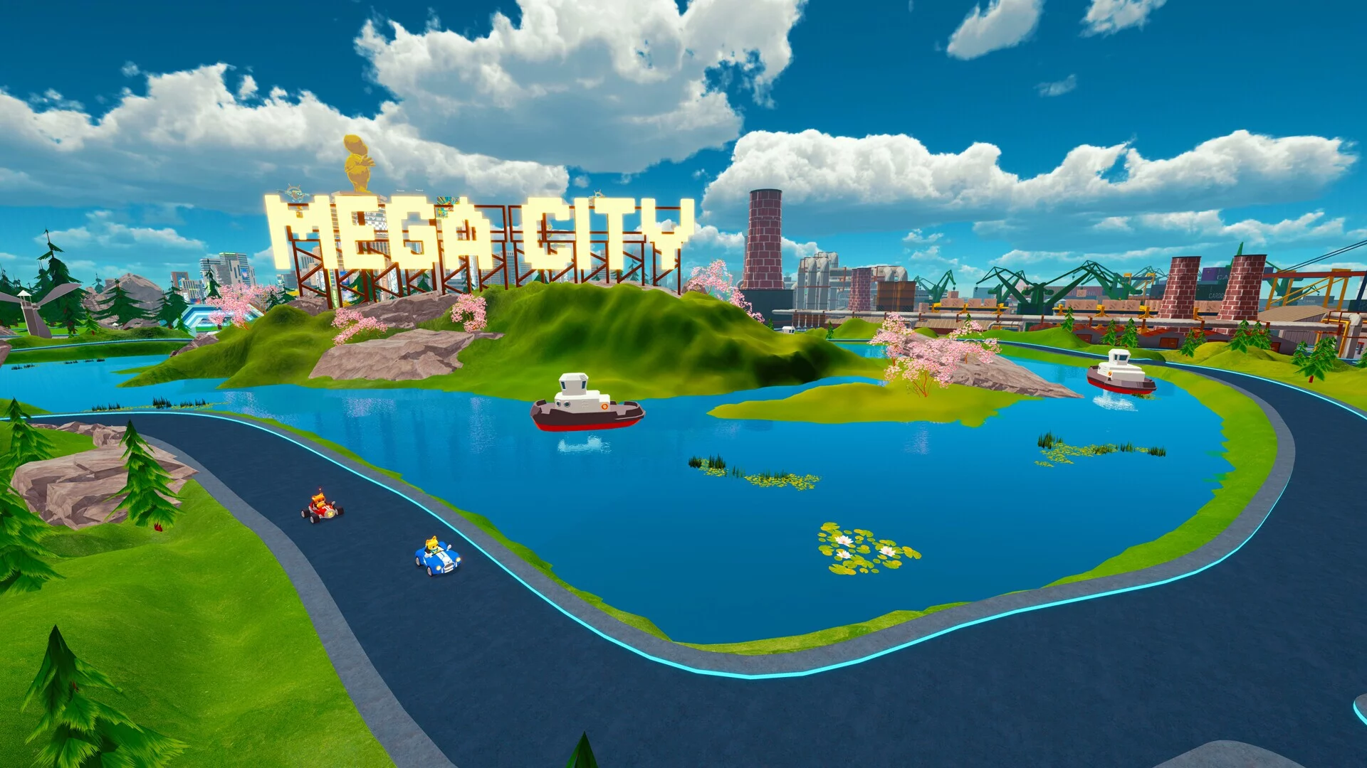 Изображение игры: MEGARACER QUANTUMRUSH