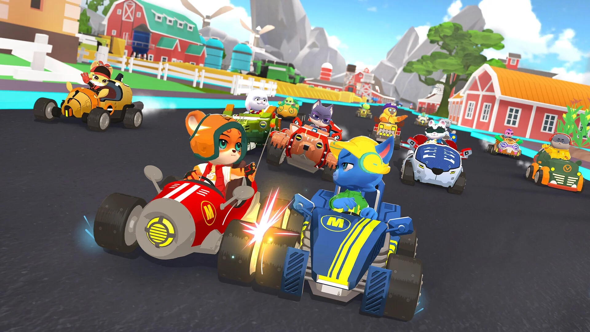 Изображение игры: MEGARACER QUANTUMRUSH