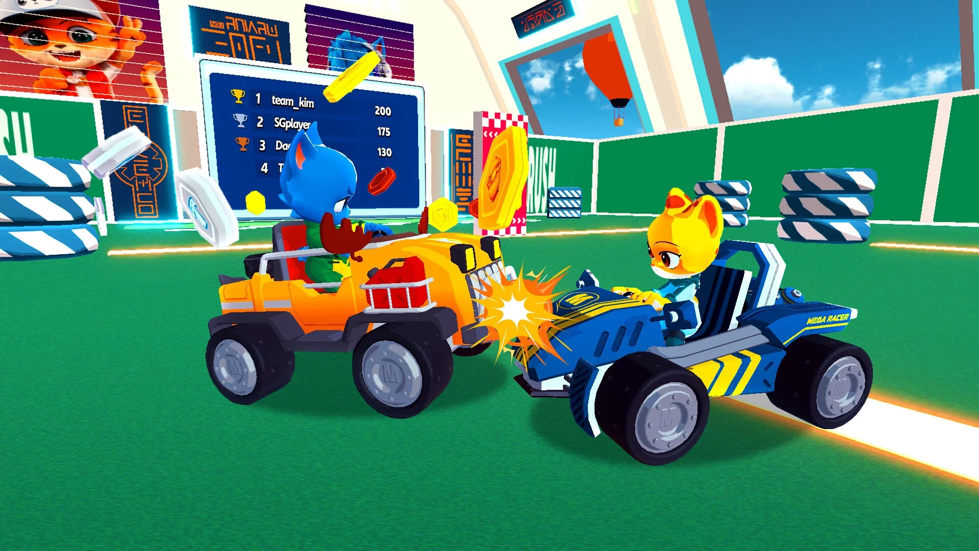Изображение игры: MEGARACER QUANTUMRUSH