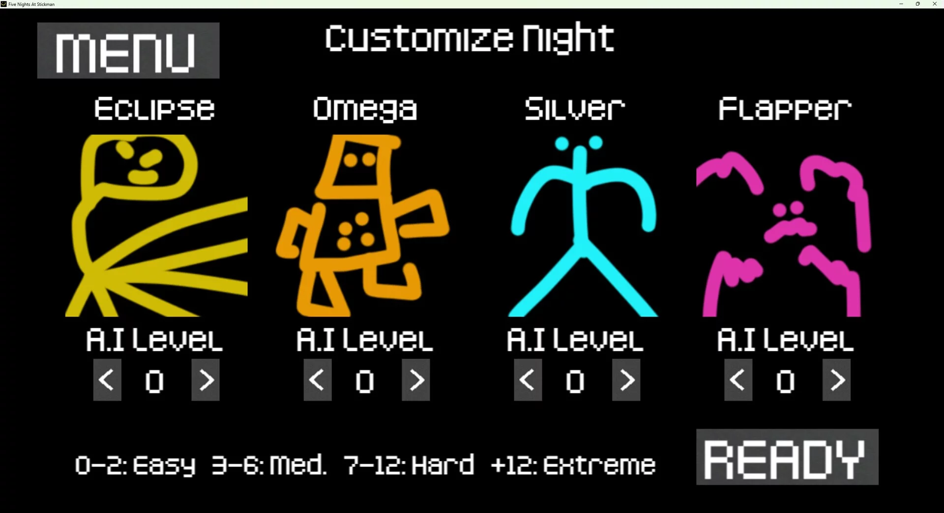 Изображение игры: Five Nights At Stickman