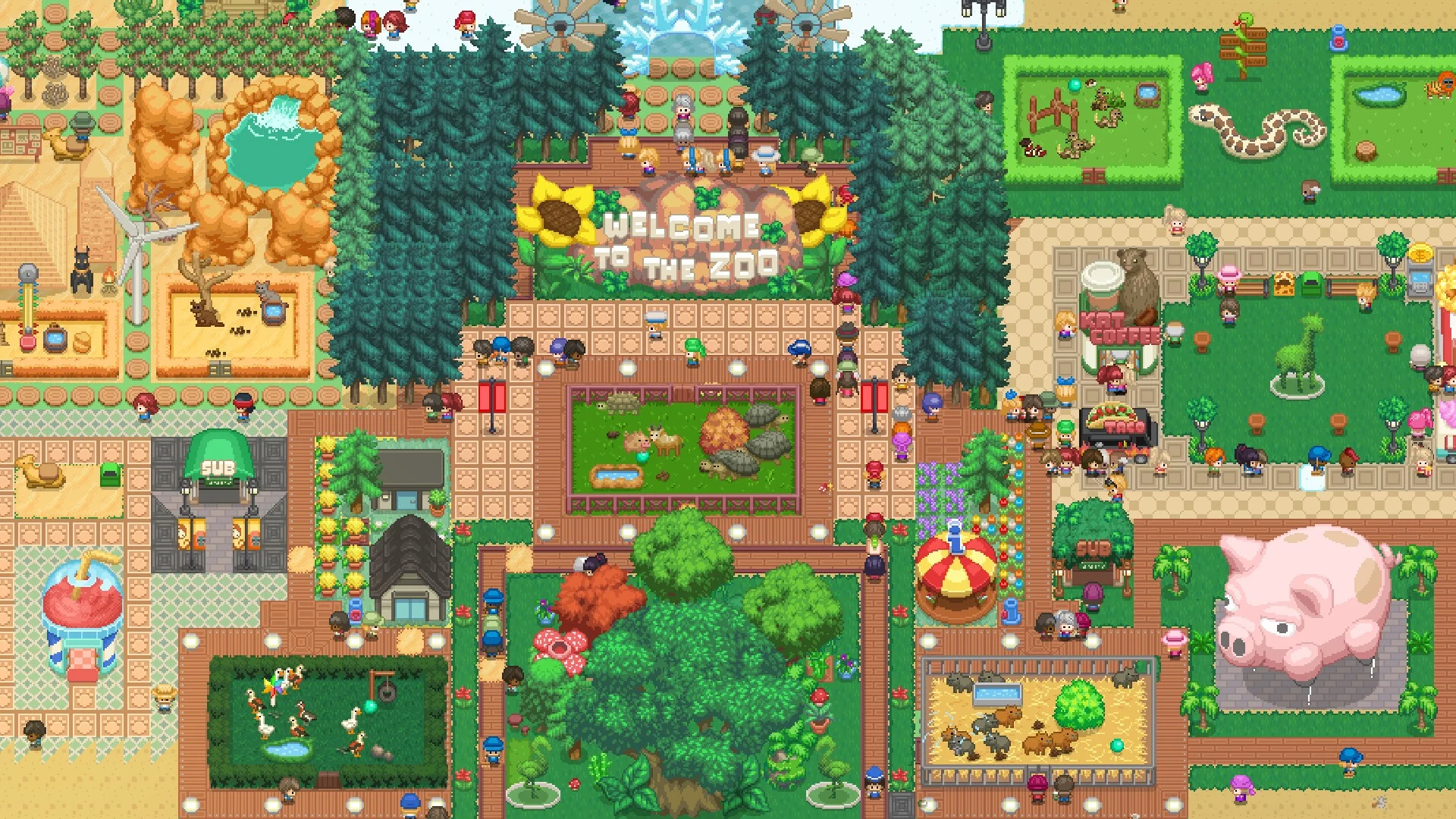 Изображение игры: Let's Build a Zoo