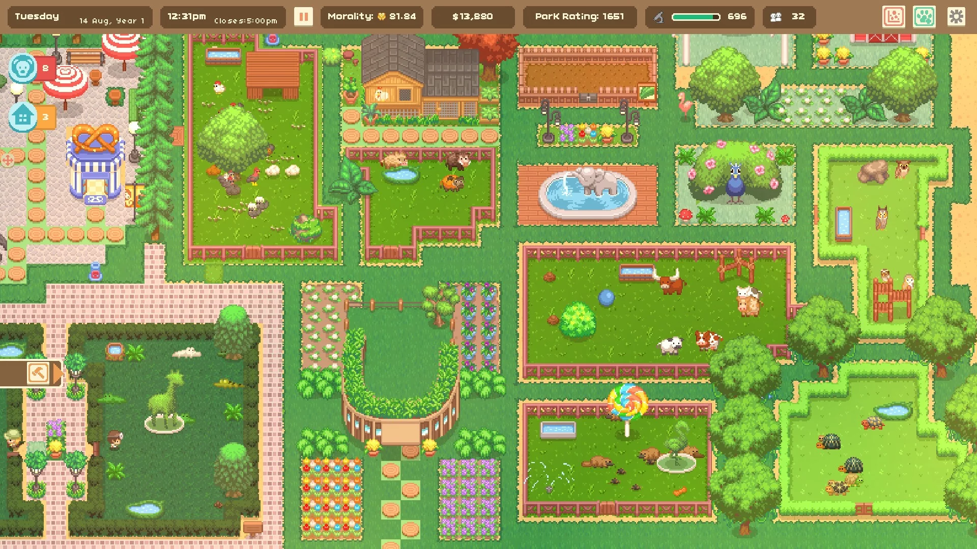 Изображение игры: Let's Build a Zoo
