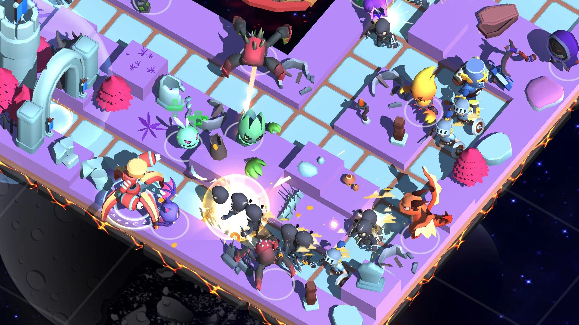 Изображение игры: Monster Tiles TD