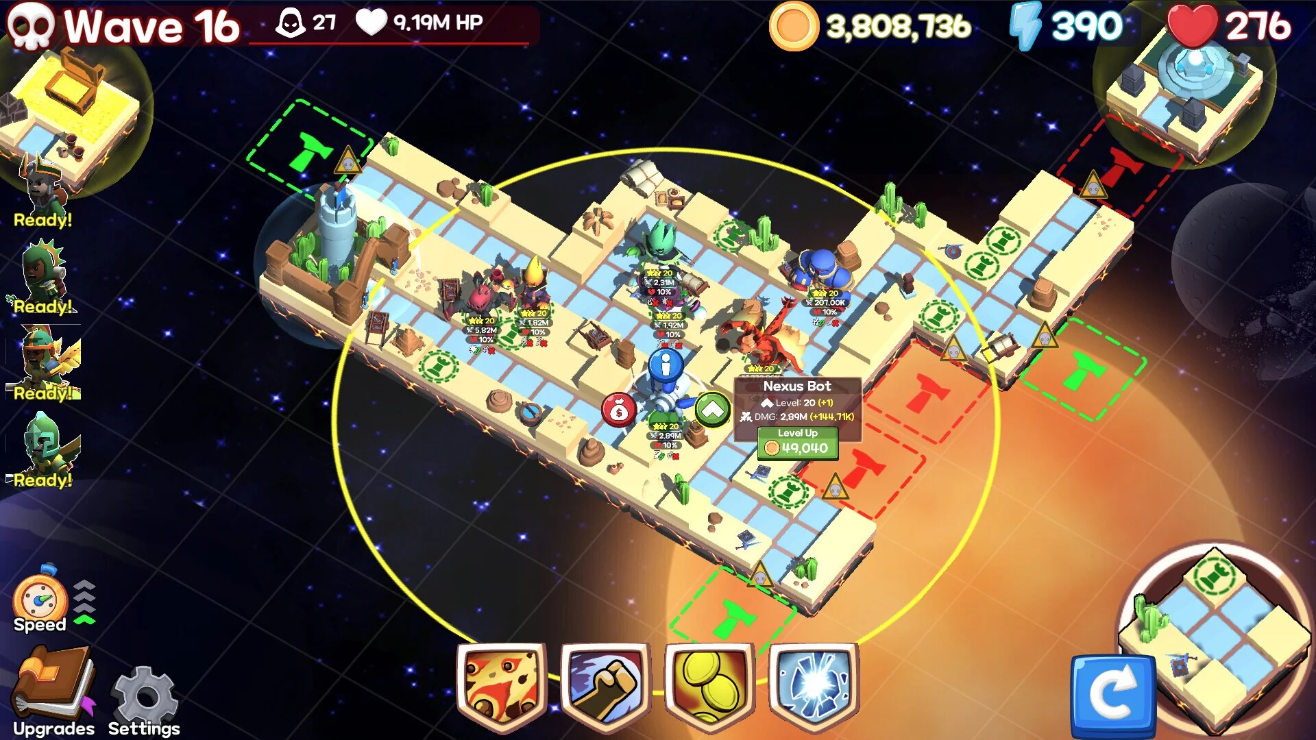 Изображение игры: Monster Tiles TD