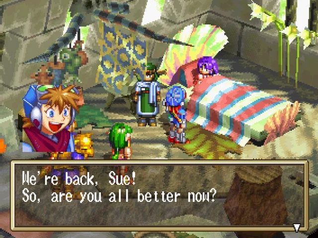 Изображение игры: Grandia