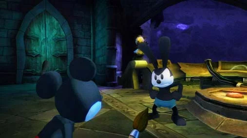 Изображение игры: Disney Epic Mickey