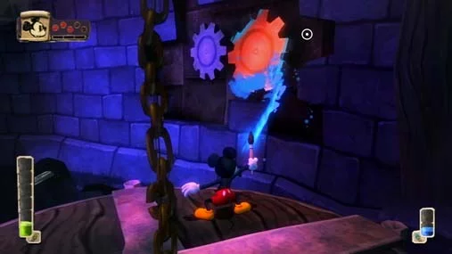 Изображение игры: Disney Epic Mickey