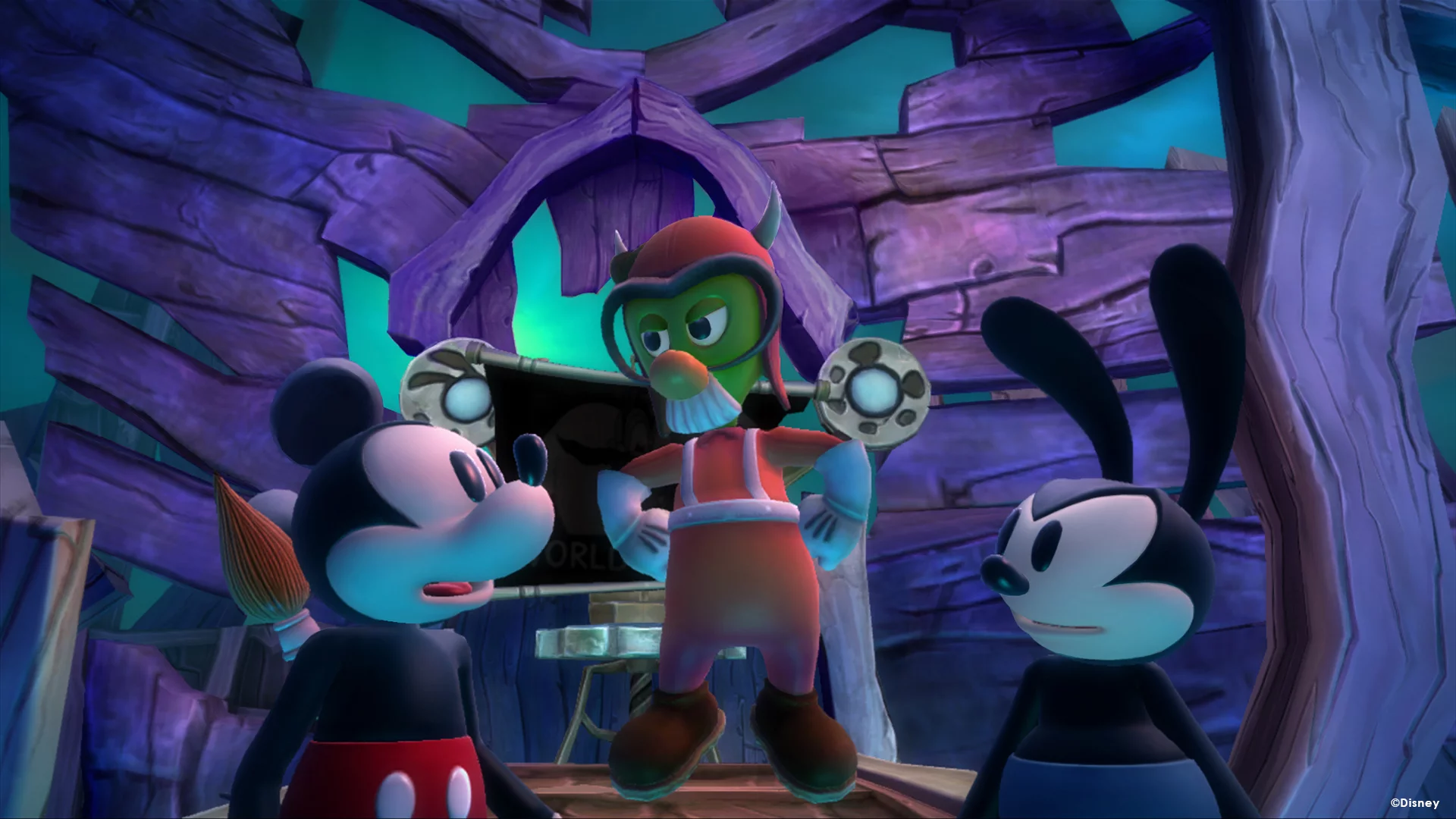 Изображение игры: Disney Epic Mickey 2: The Power of Two