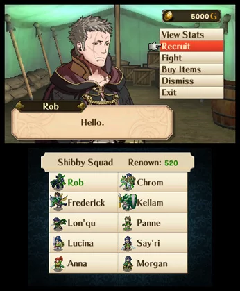 Изображение игры: Fire Emblem Awakening