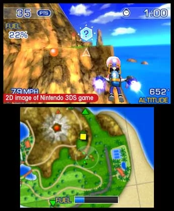 Изображение игры: Pilotwings Resort