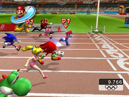 Изображение игры: Mario & Sonic at the Olympic Games