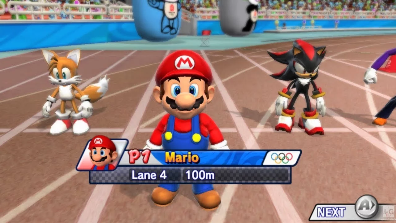 Изображение игры: Mario & Sonic at the Olympic Games