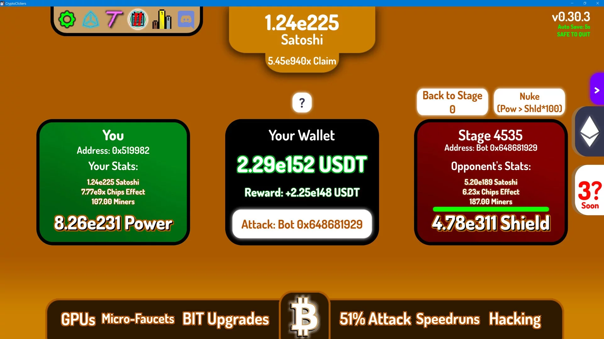 Изображение игры: CryptoClickers: Crypto Idle Game