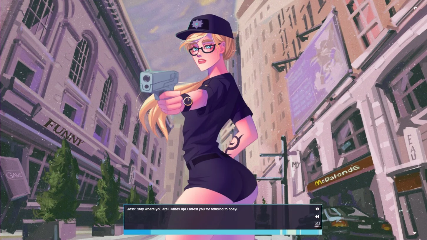 Изображение игры: Police hot Tale