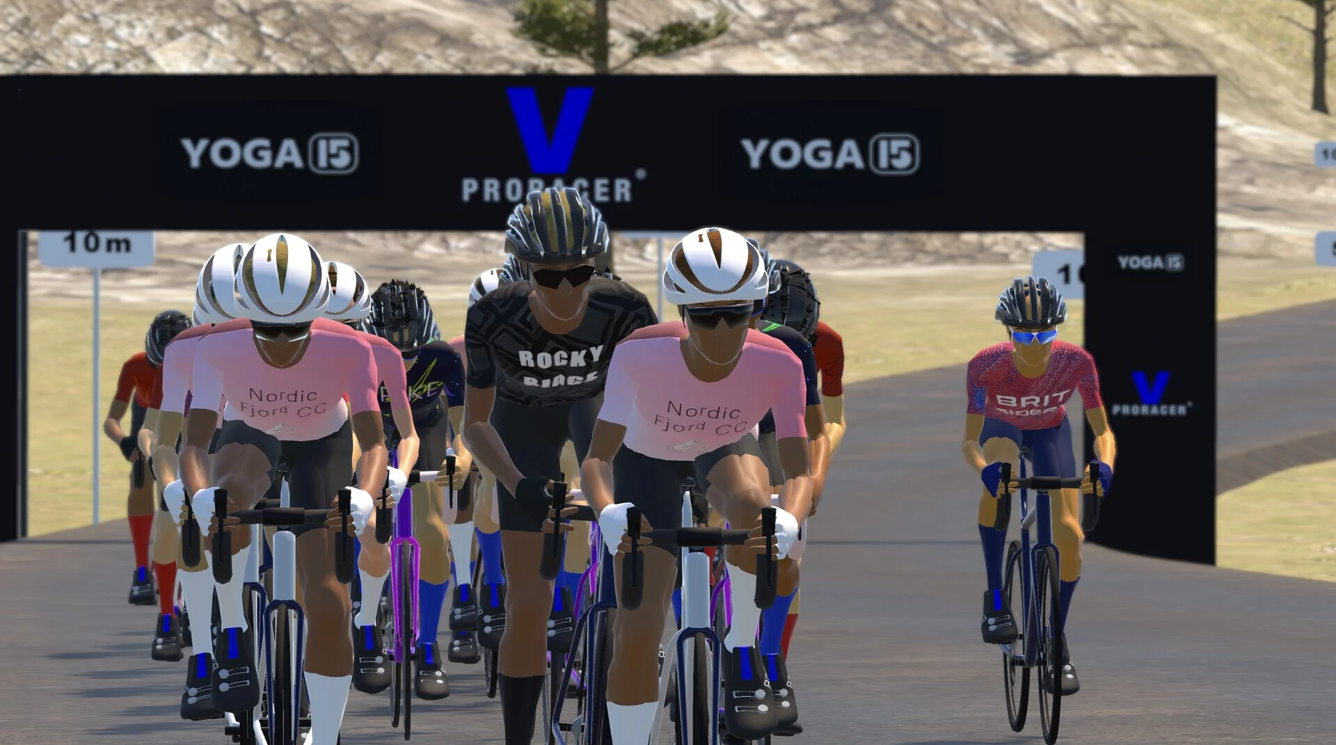 Изображение игры: Velo Pro Racer