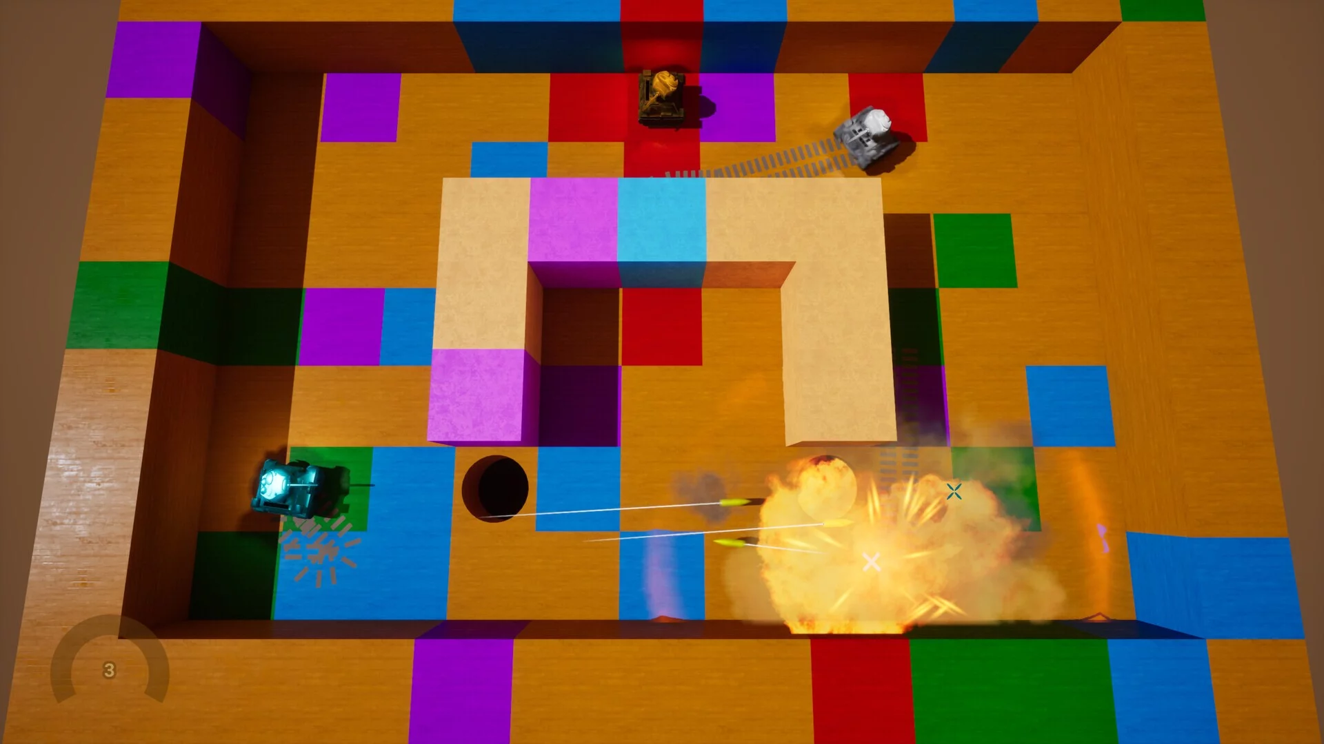 Изображение игры: Tanks!