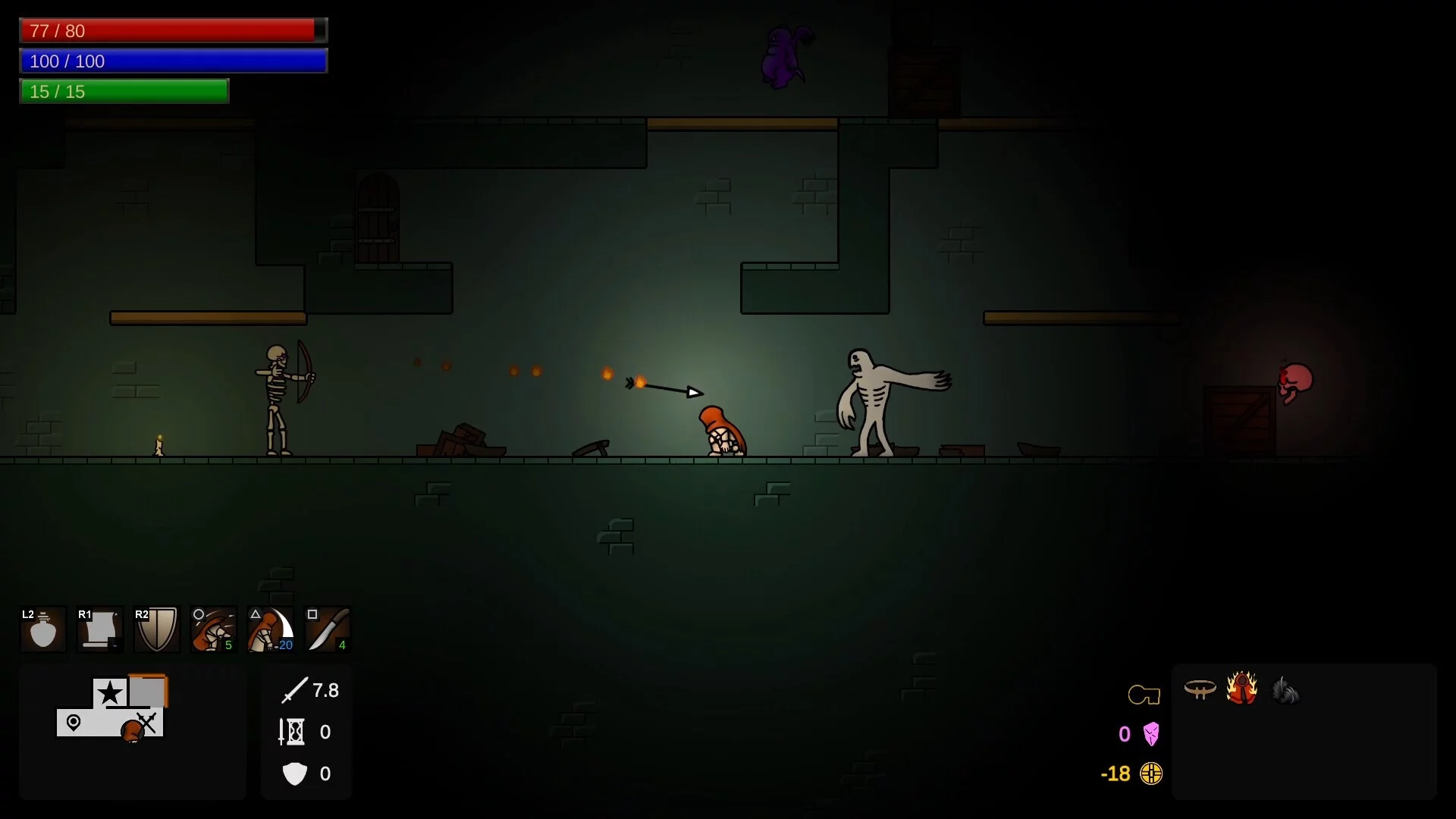 Изображение игры: Knight of Nevermore
