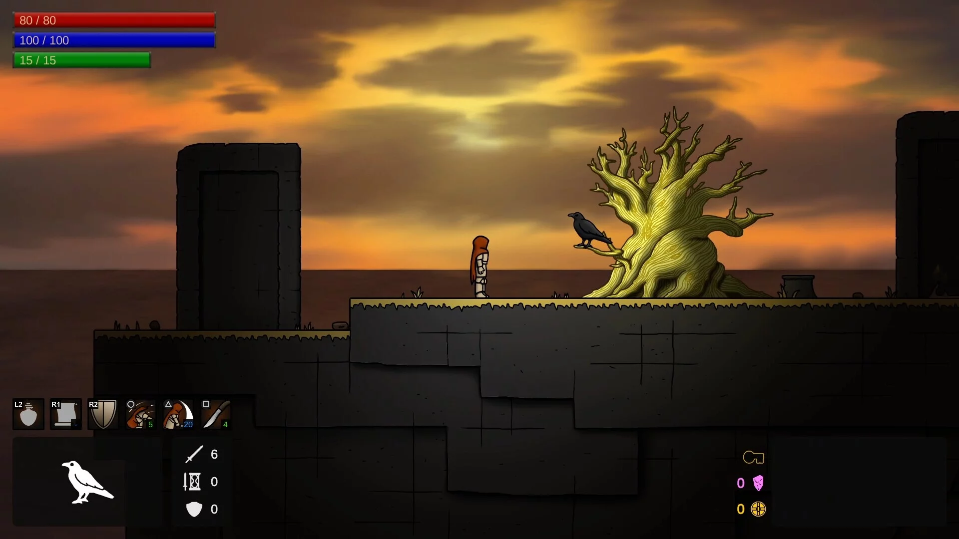 Изображение игры: Knight of Nevermore