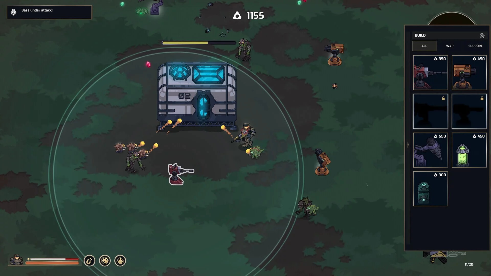 Изображение игры: Space Bross