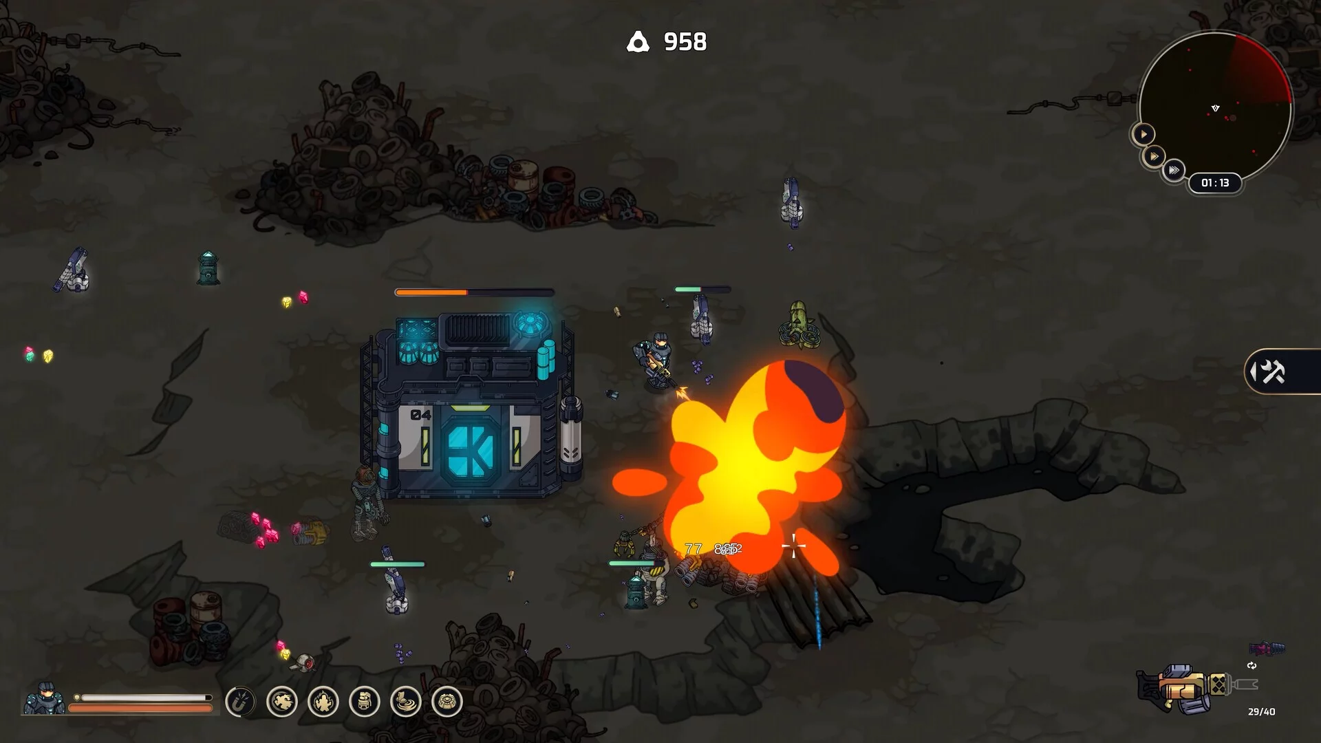 Изображение игры: Space Bross
