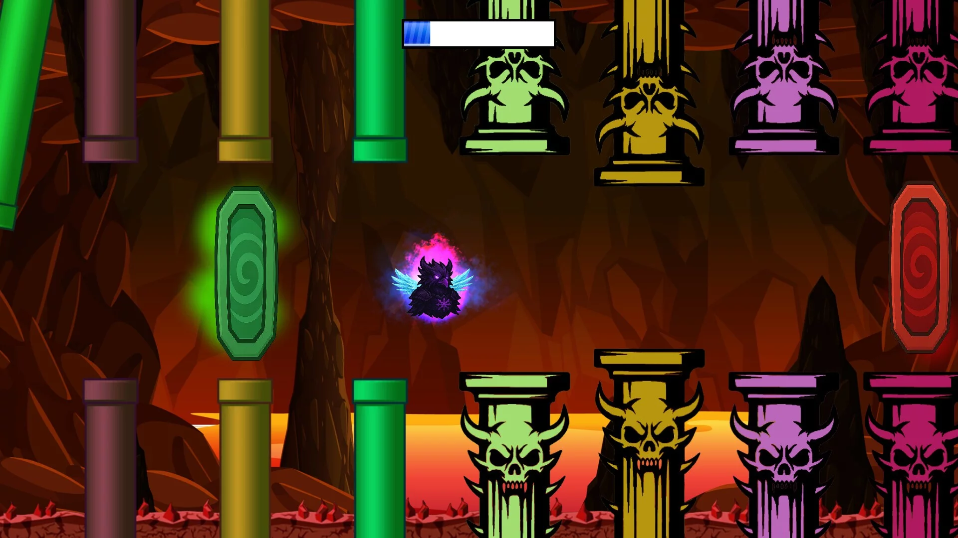 Изображение игры: Fly to death! 2D Jumping Game