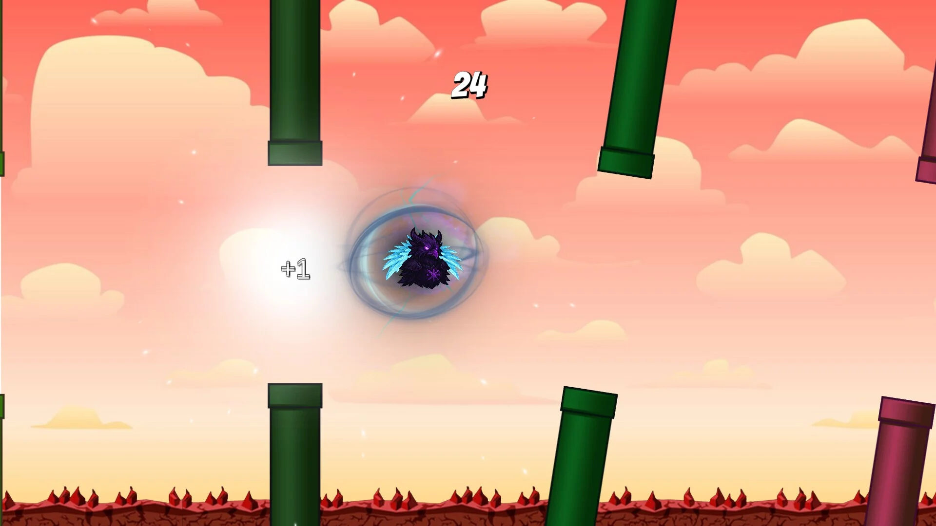 Изображение игры: Fly to death! 2D Jumping Game
