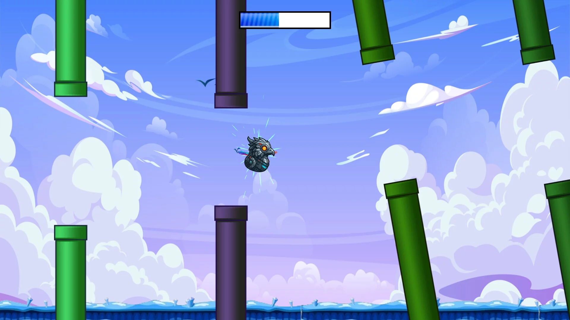 Изображение игры: Fly to death! 2D Jumping Game