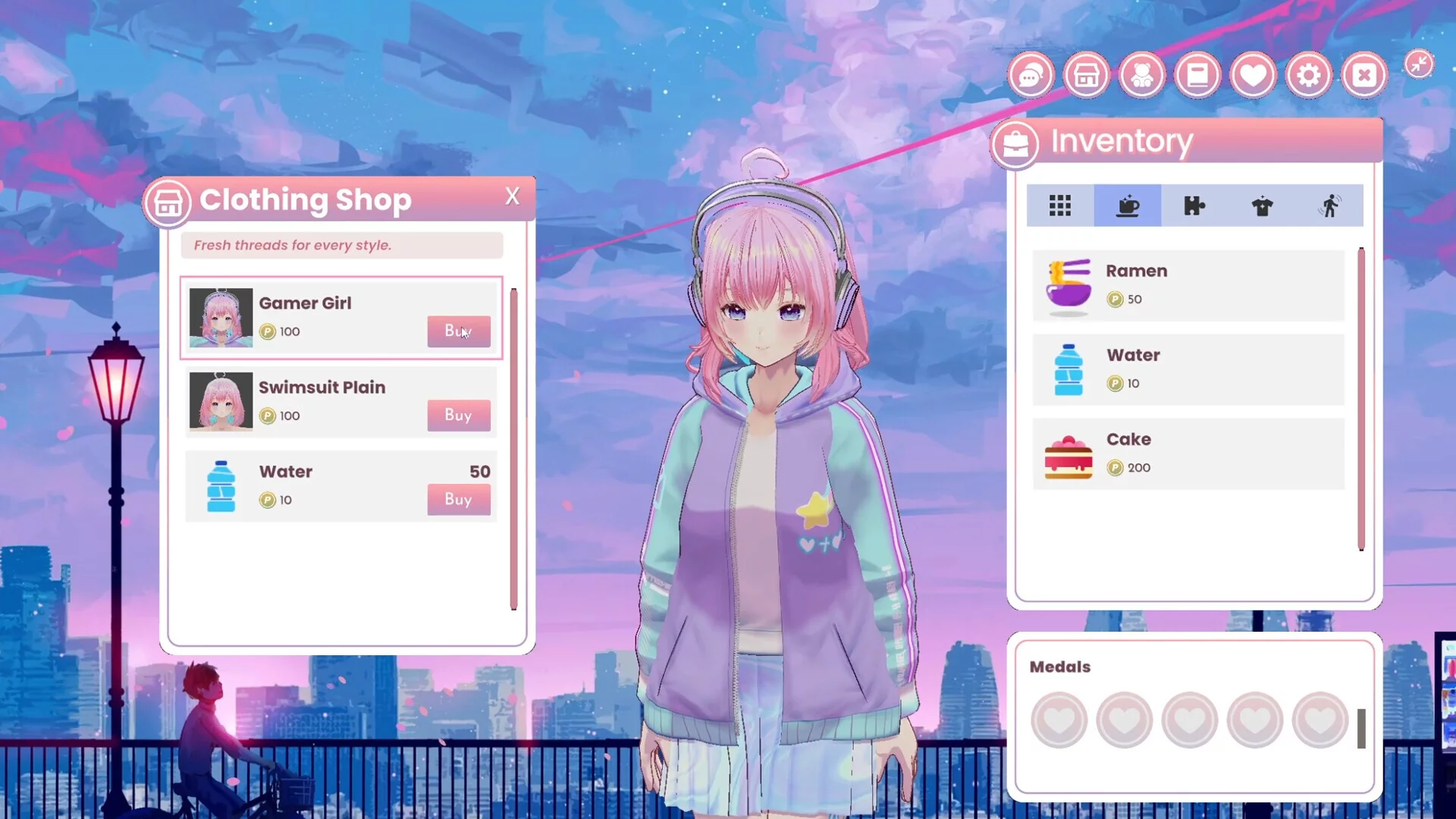 Изображение игры: My Desktop Sister