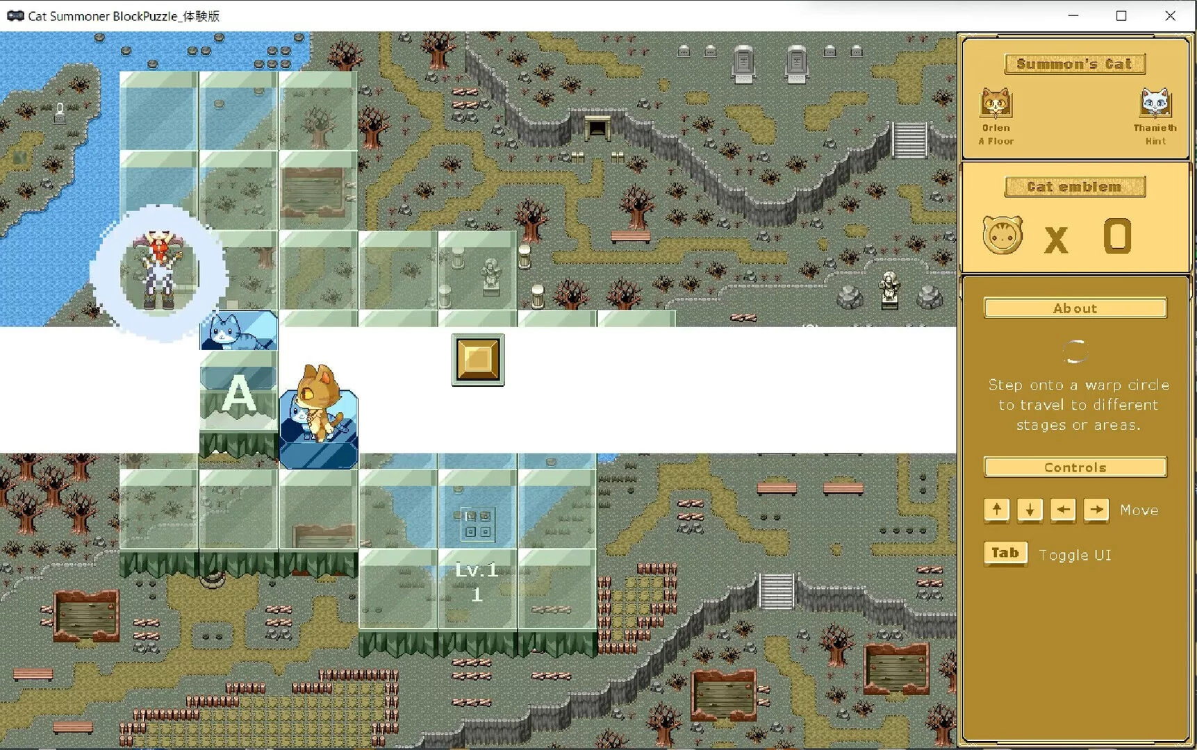 Изображение игры: Cat Summoner - Block Puzzle