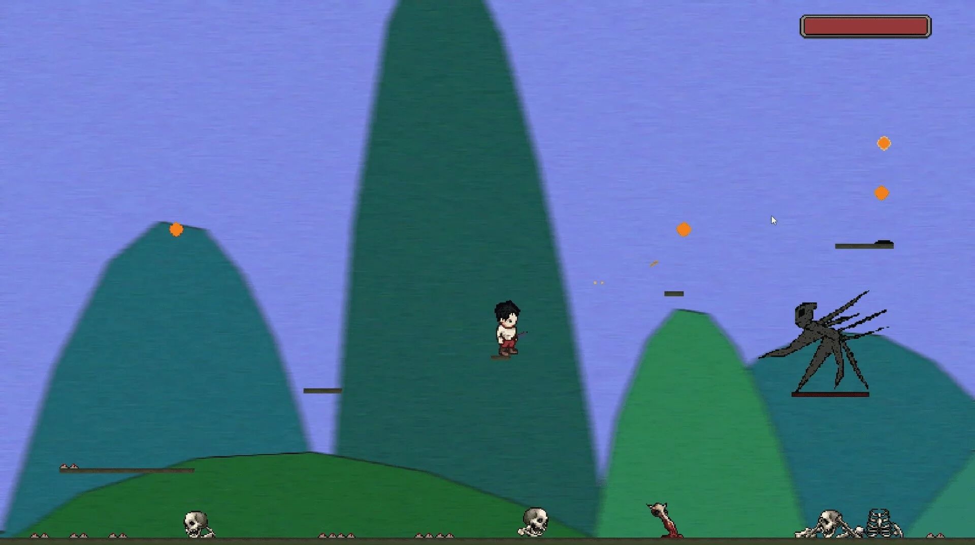 Изображение игры: Fire Hop