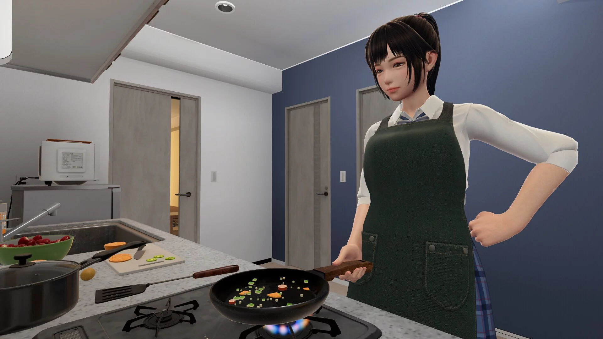 Изображение игры: VR-Kanojo