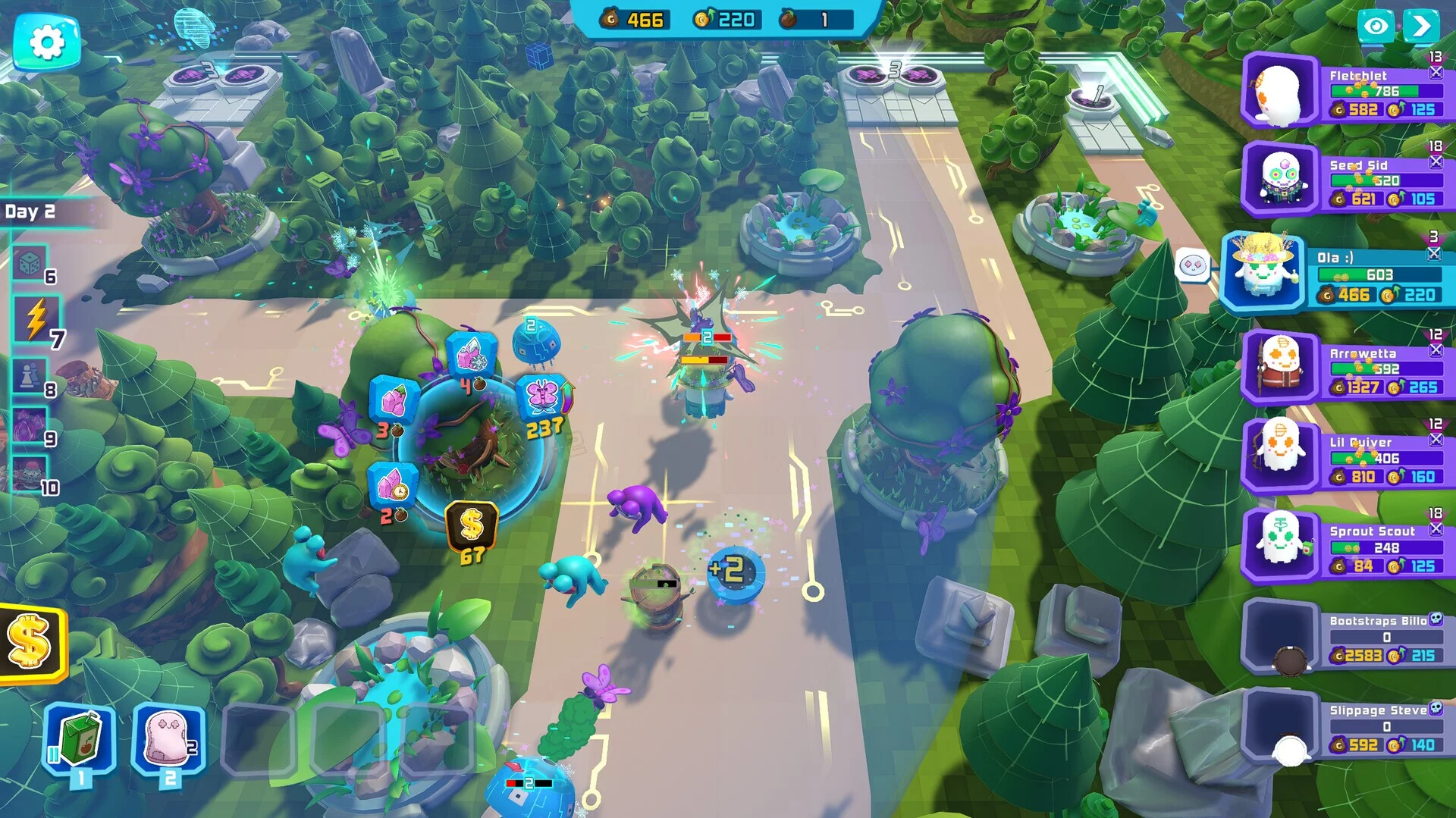 Изображение игры: Gotchi Guardians - Tower Defense