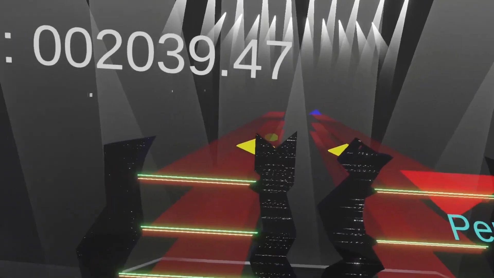 Изображение игры: Laser Harp VR