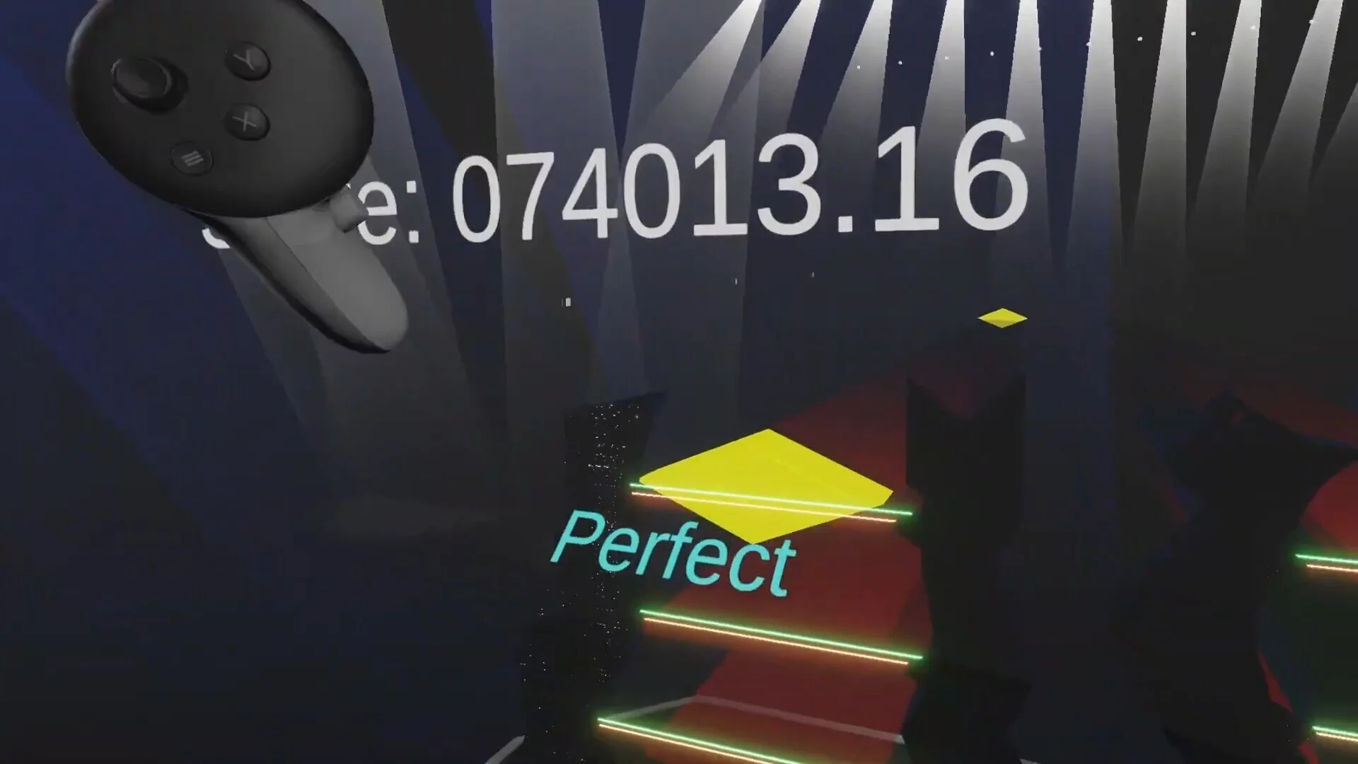 Изображение игры: Laser Harp VR