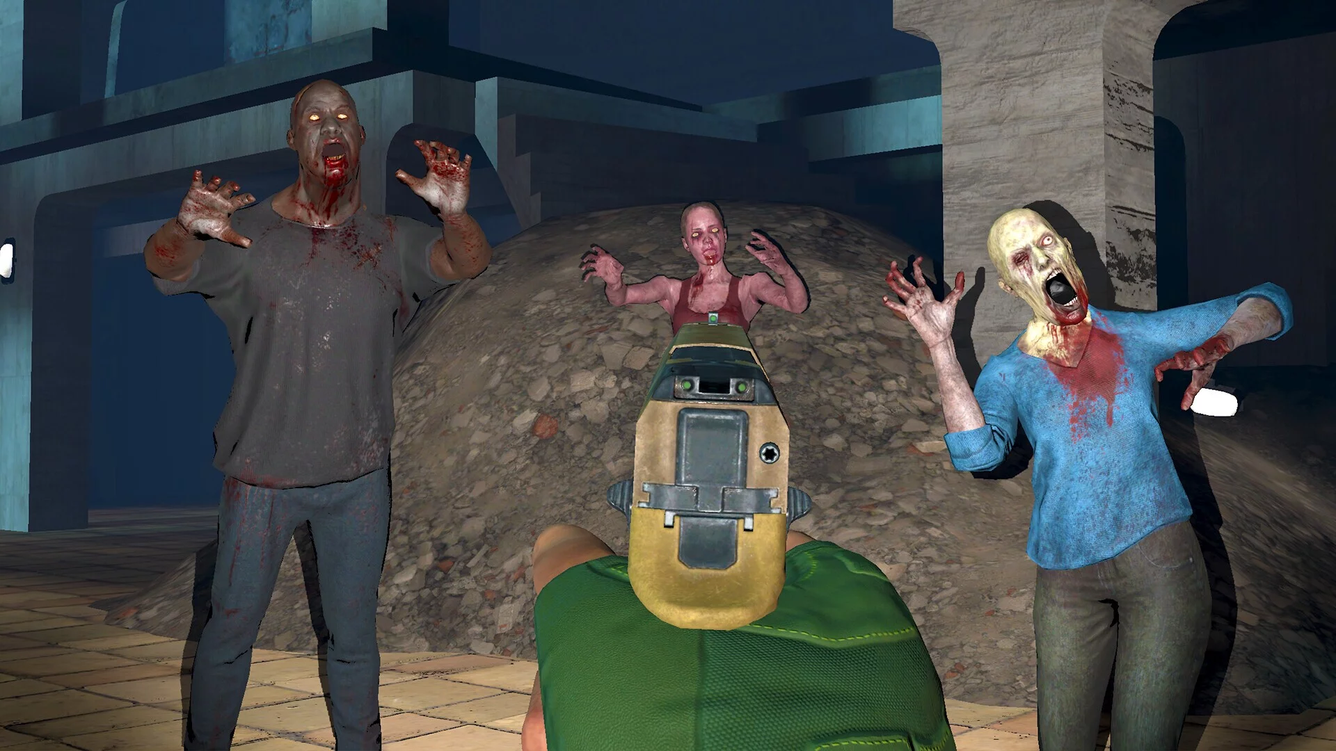 Изображение игры: Zombie Outbreak: Undead Survival