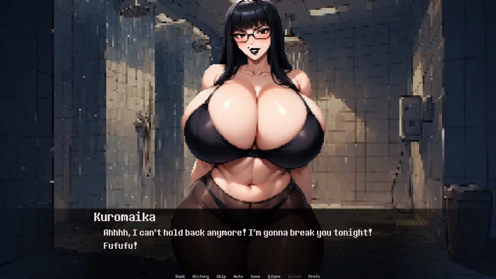 Изображение игры: Dominated by: Yandere Goth MILF Maid